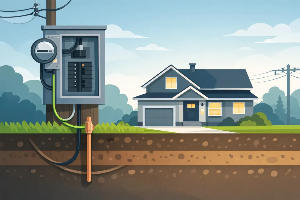 How to Ground Residential Electrical Service