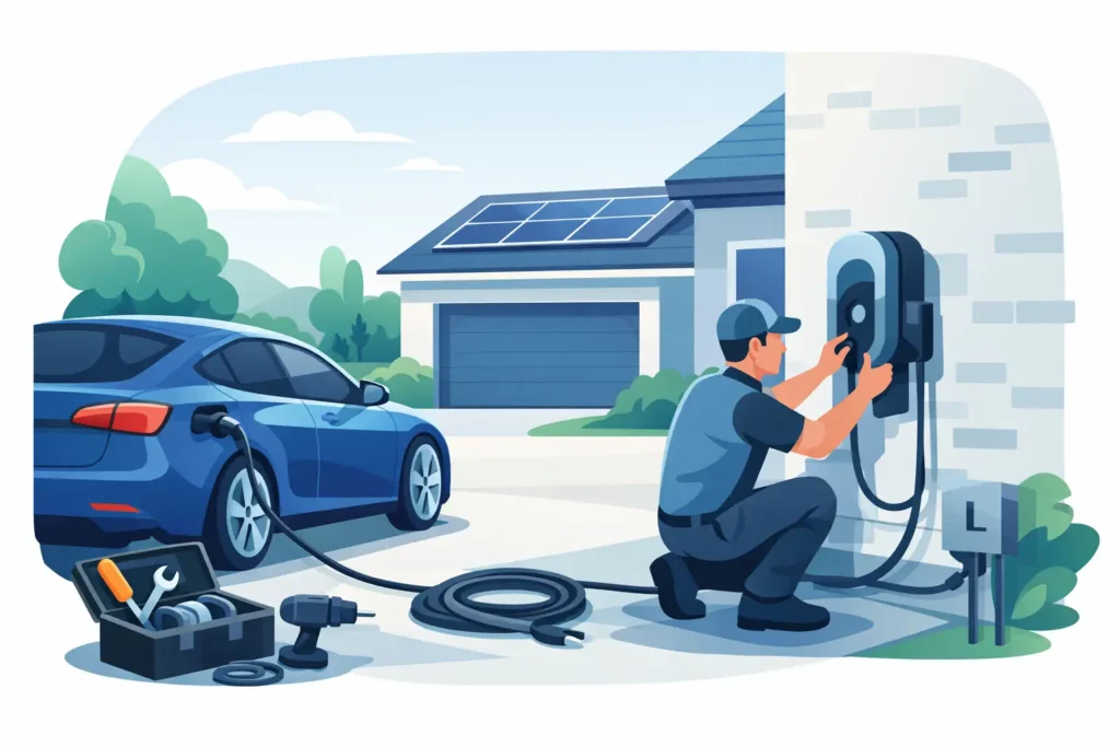 How to Install EV Charger at Home
