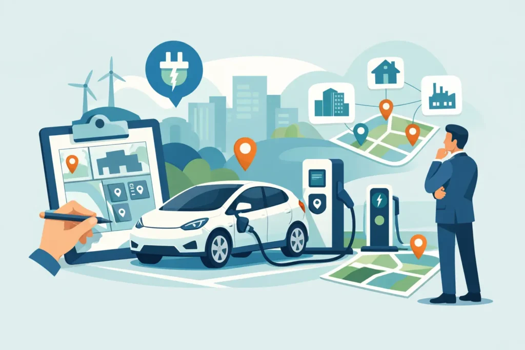 How to Plan EV Charger Placement Right