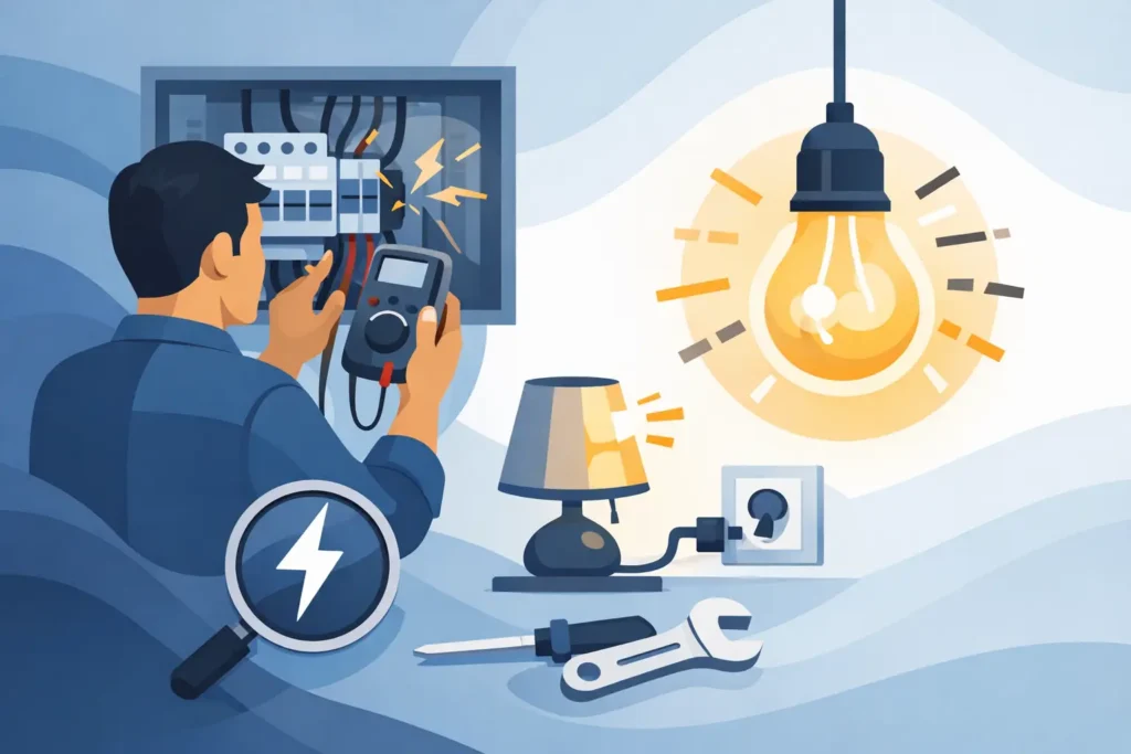 How to Troubleshoot Flickering Lights