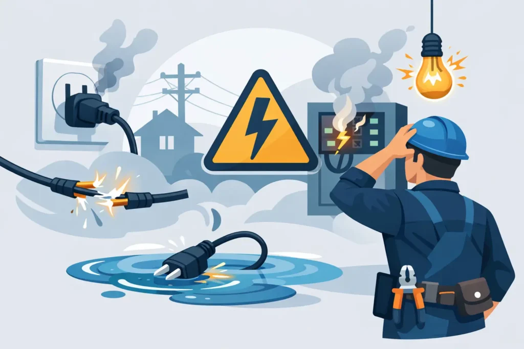 10 Top Signs of Electrical Hazards