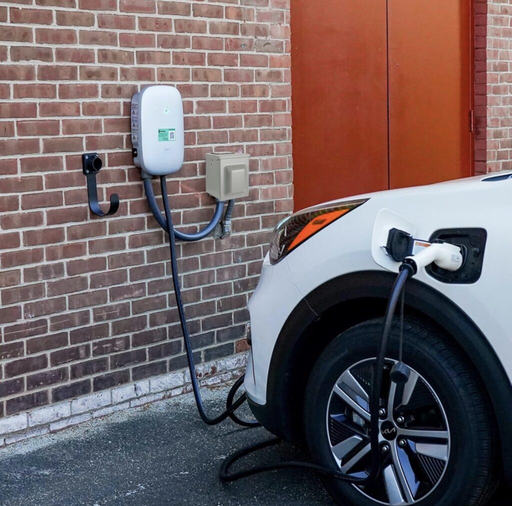EV charger installation by Keno Electrical Systems in Connecticut