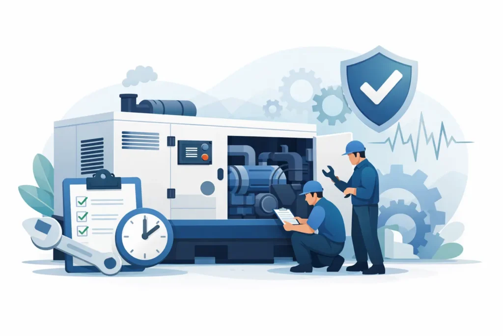 Generator Maintenance Schedule That Prevents Failure