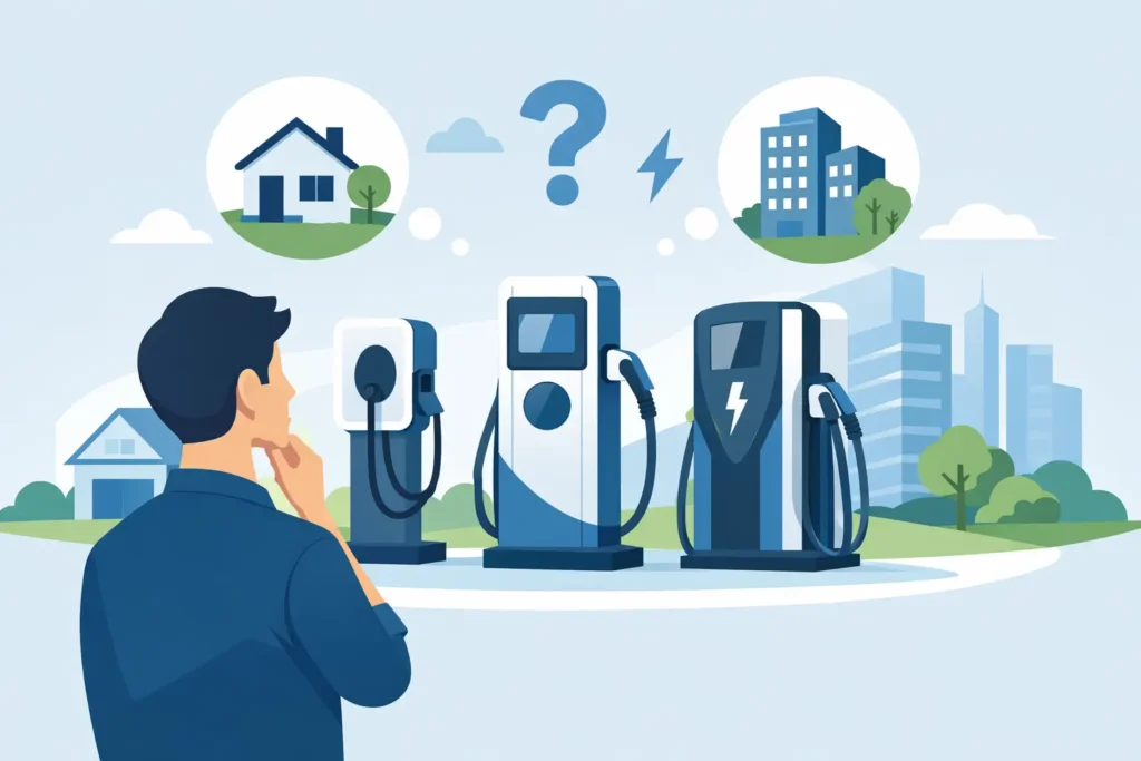 How to Choose EV Charger for Your Property