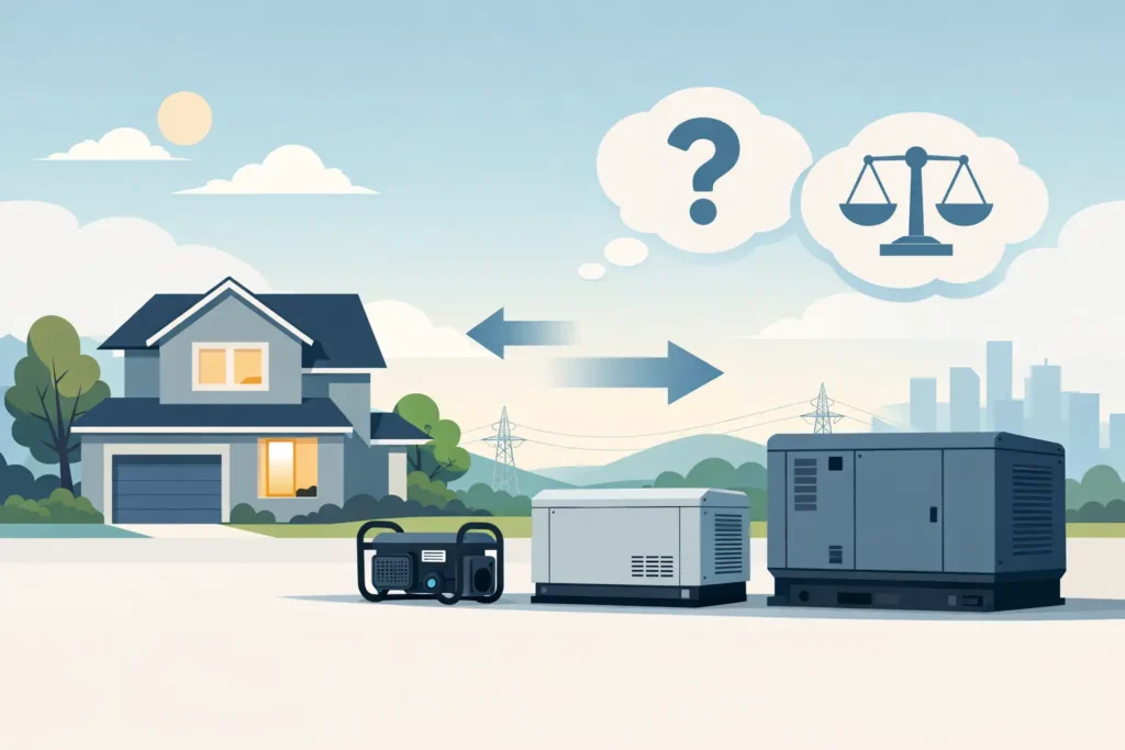 How to Choose Generator Size for Your Property