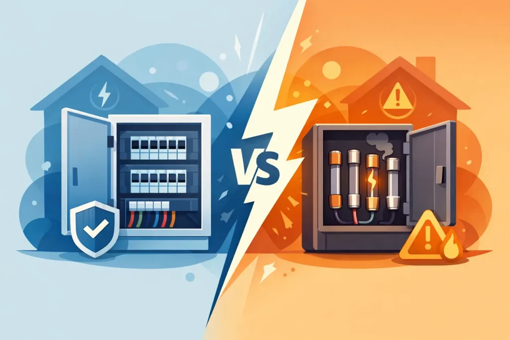 Electric Panel vs Fuse Box: Which Is Safer?