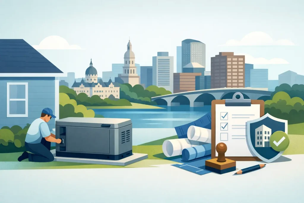 Generator Installation Permit Guide for Hartford