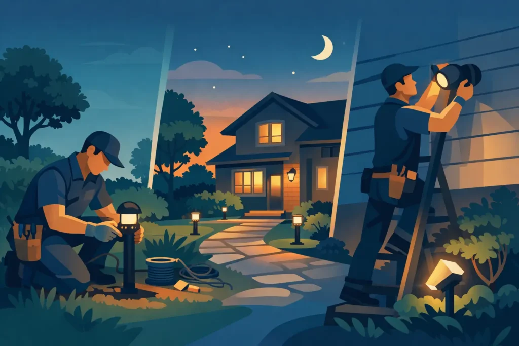 Outdoor Lighting Installation Steps That Work